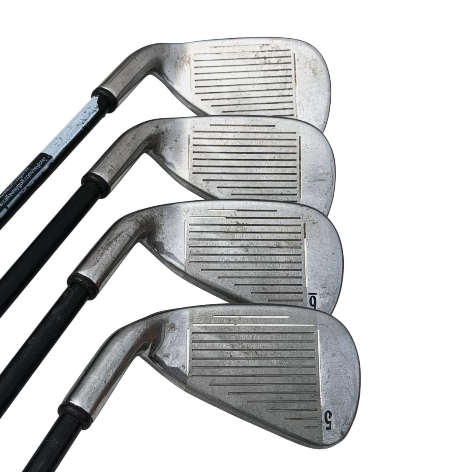 Callaway X22 IJzerset / 5-PW+SW / Flex Regular / Grafiet 7/7