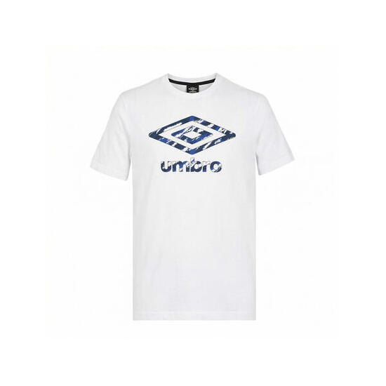 Tee shirt homme col rond en coton 160GSM et logo imprimé camo 957862