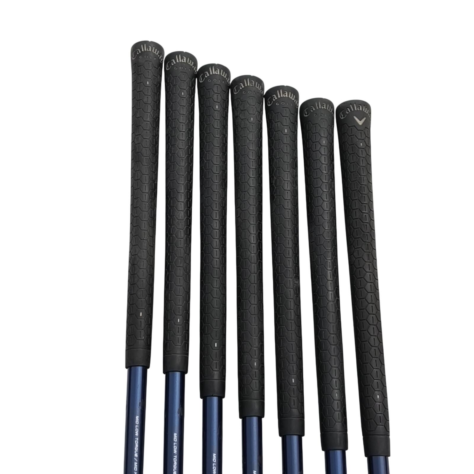 Callaway X22 IJzerset / 5-PW+SW / Flex Regular / Grafiet 5/7