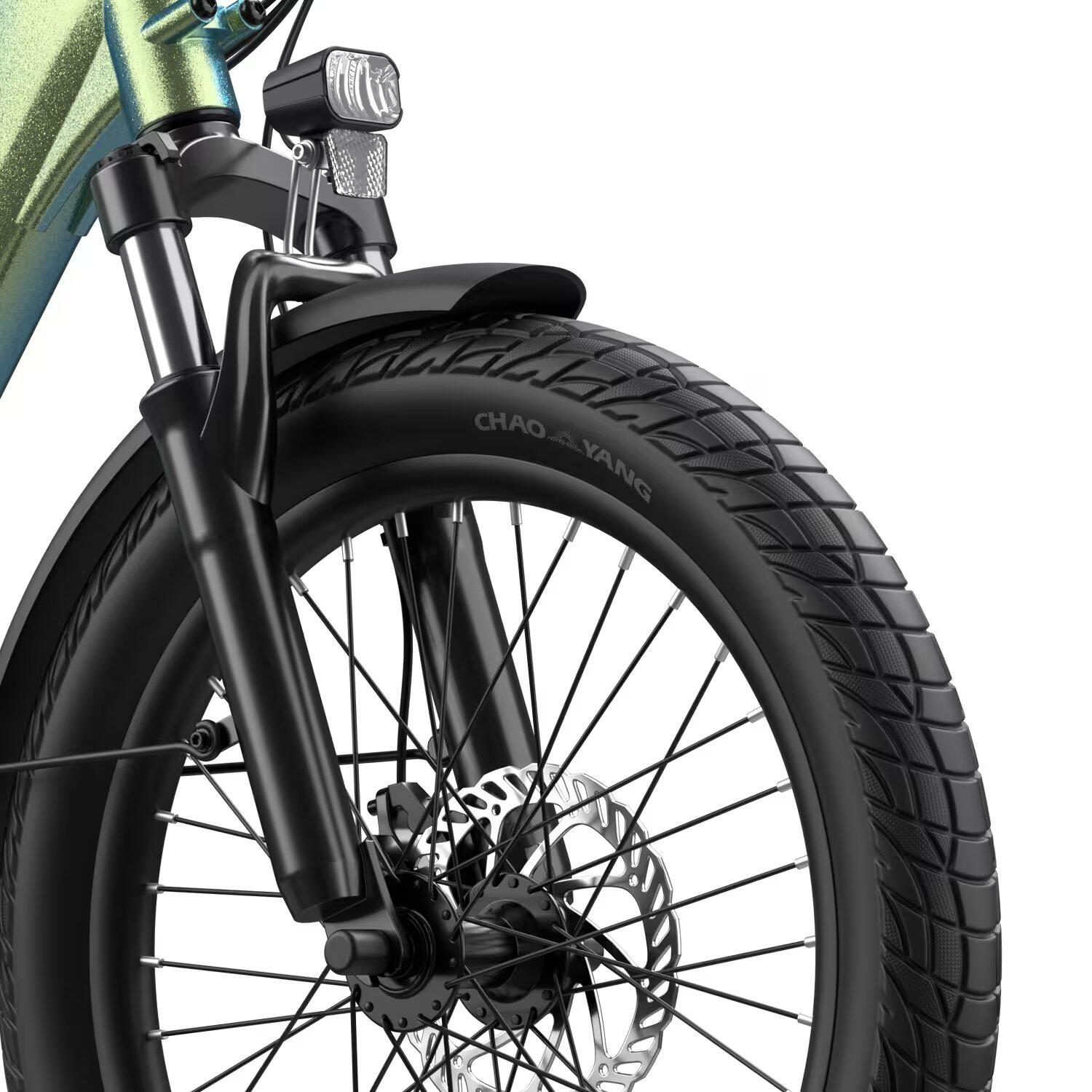 Adulte Ville Vélo Électrique Pliable Entrée Basse Capteur Couple 20Ah F20 Flex 4/6