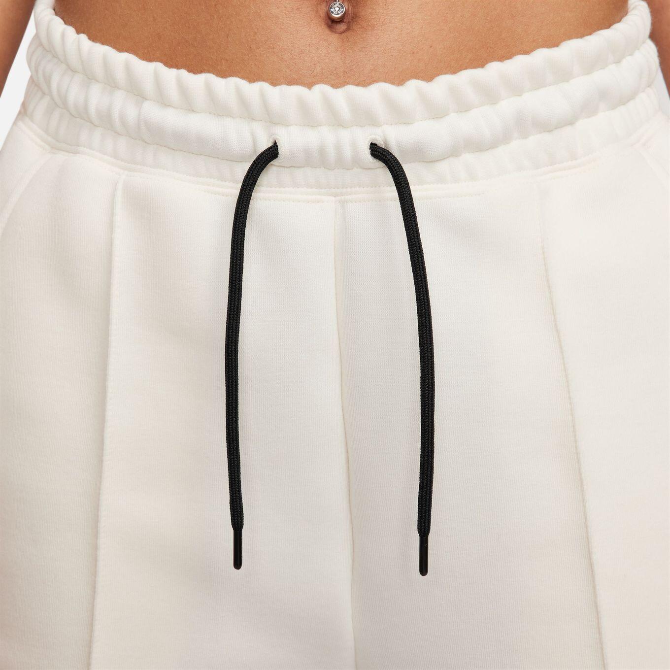 Pantalon Jogging Nike Sportswear Tech Fleece Blanc Femme 4/7