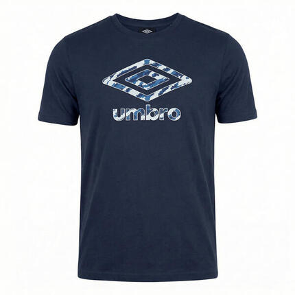 Tee shirt homme col rond en coton 160GSM et logo imprimé camo 957862