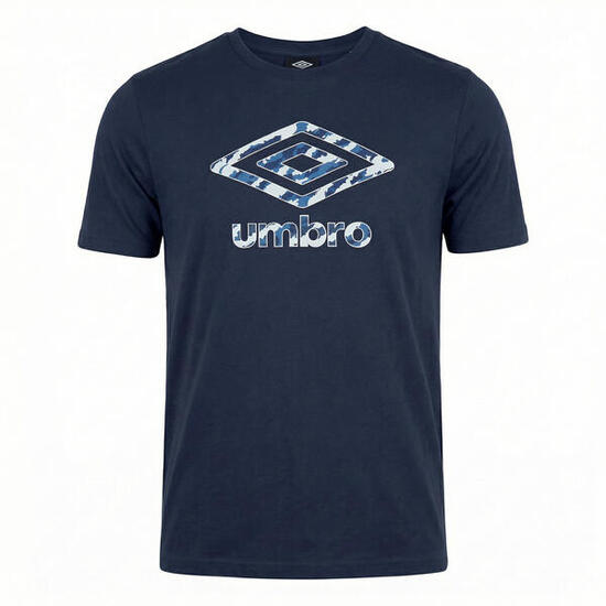 Tee shirt homme col rond en coton 160GSM et logo imprimé camo 957862