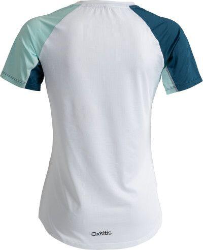 Camiseta de manga corta para mujer Oxsitis X-Train Azul/Blanca 3/7