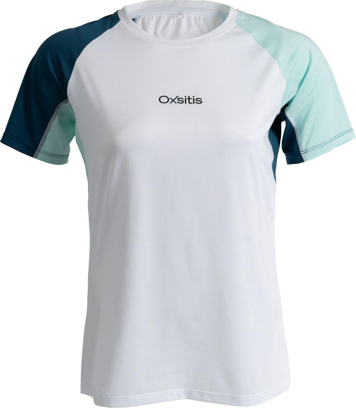 Camiseta de manga corta para mujer Oxsitis X-Train Azul/Blanca 2/7