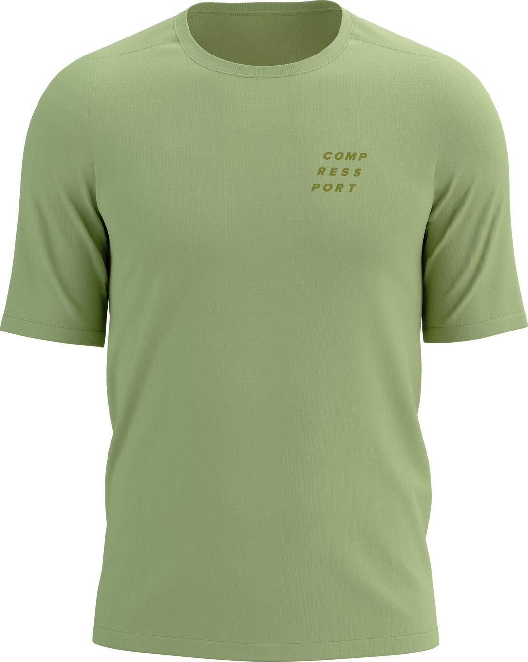 Camiseta de manga corta Compressport Podium Blanca Hombre 4/5