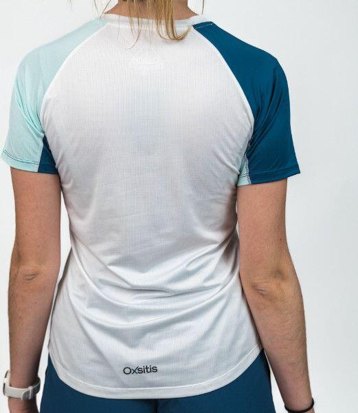 Camiseta de manga corta para mujer Oxsitis X-Train Azul/Blanca 5/7