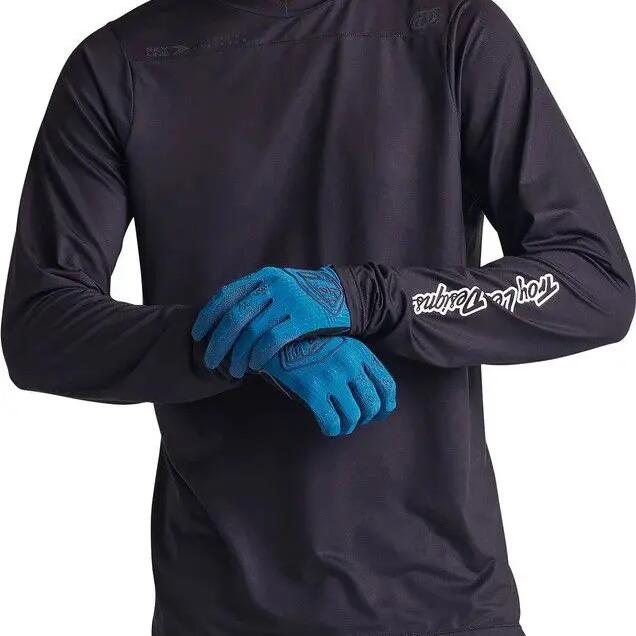 Troy Lee Designs Skyline Black long-sleeve jersey
