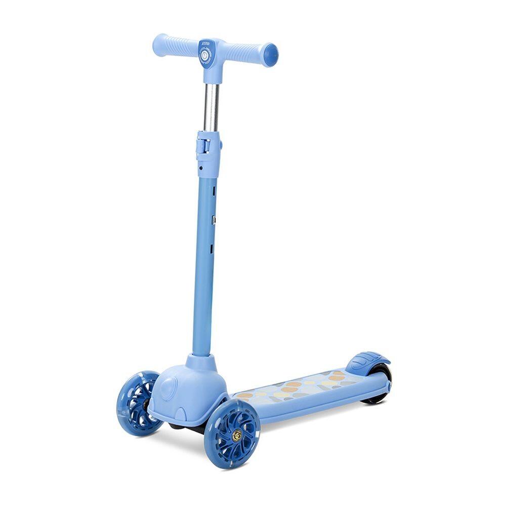 Infantil Paseo Patinete JETSTER plegable luces LED ABEC-9 Blue 2/5