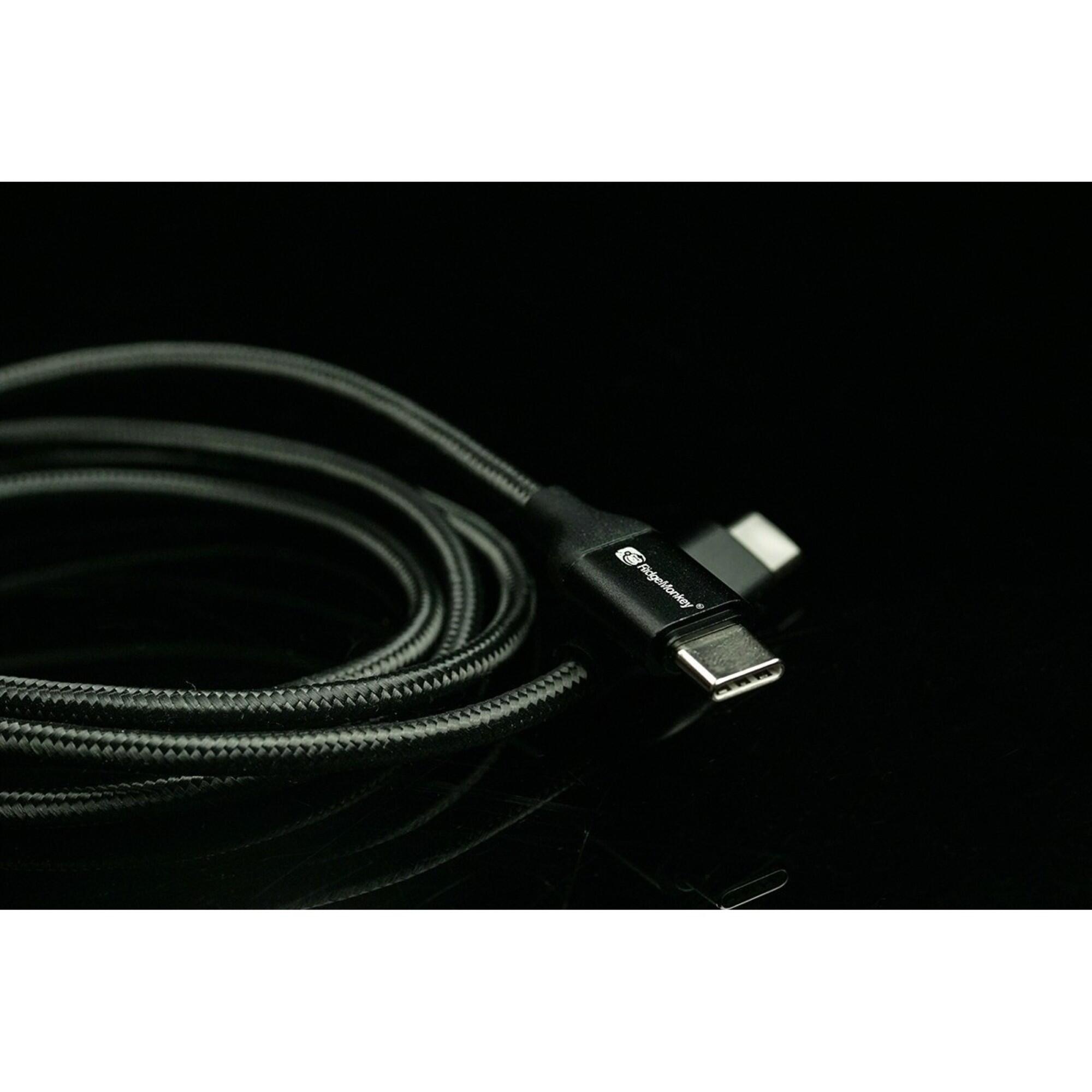 RidgeMonkey USB-C to USB-C Charging Cable 1m 2/2