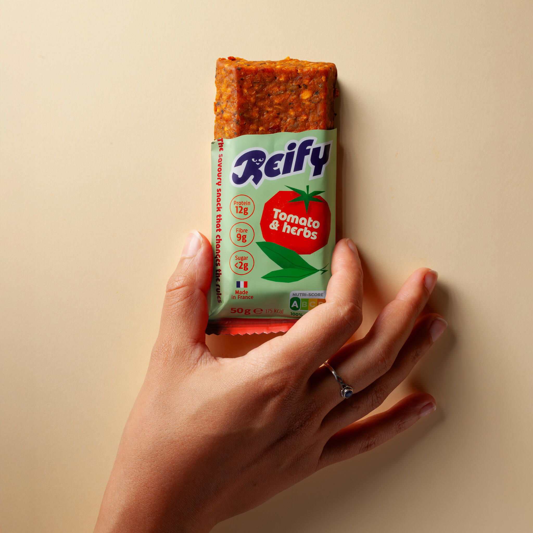 Barres protéinées salées Saveur Tomato & Herbs x12 3/4
