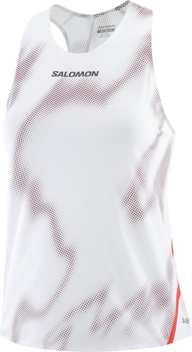 Salomon S/Lab Speed Tank Dames Wit/Rood 4/5