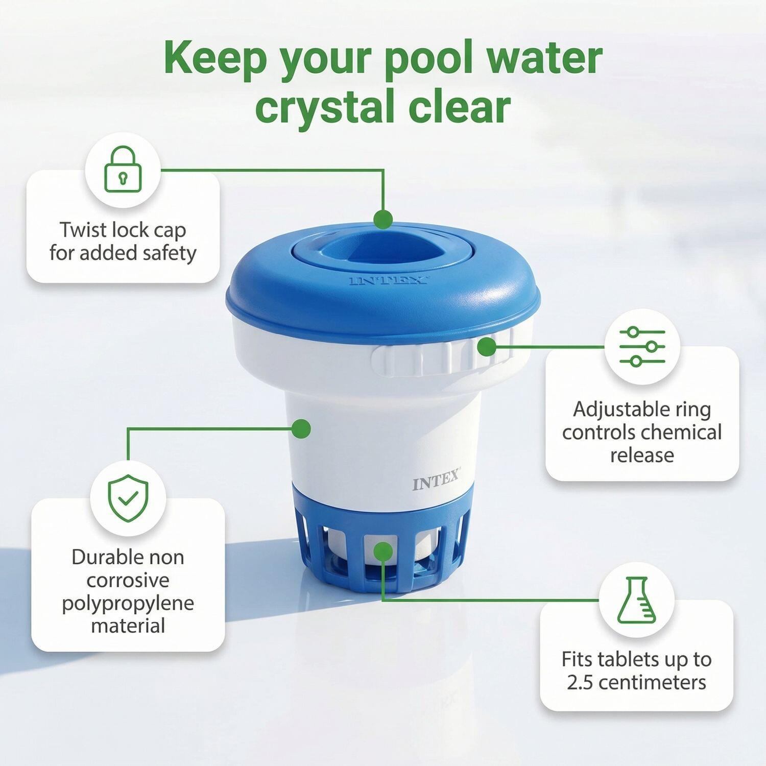 Kit de acessórios para piscina - 28270NP - 6-delig 6/7