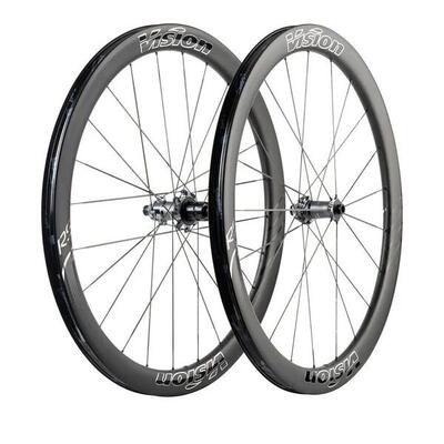 Paar wielen vision metron 45 rs ceramicspeed cl ready sram xdr