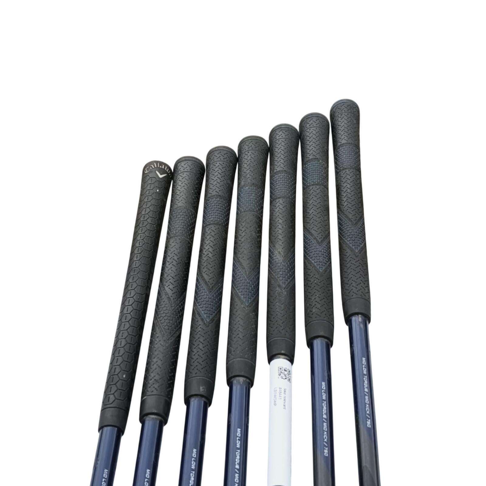 Callaway X22 IJzerset / 5-PW+SW / Flex Regular / Grafiet 5/7