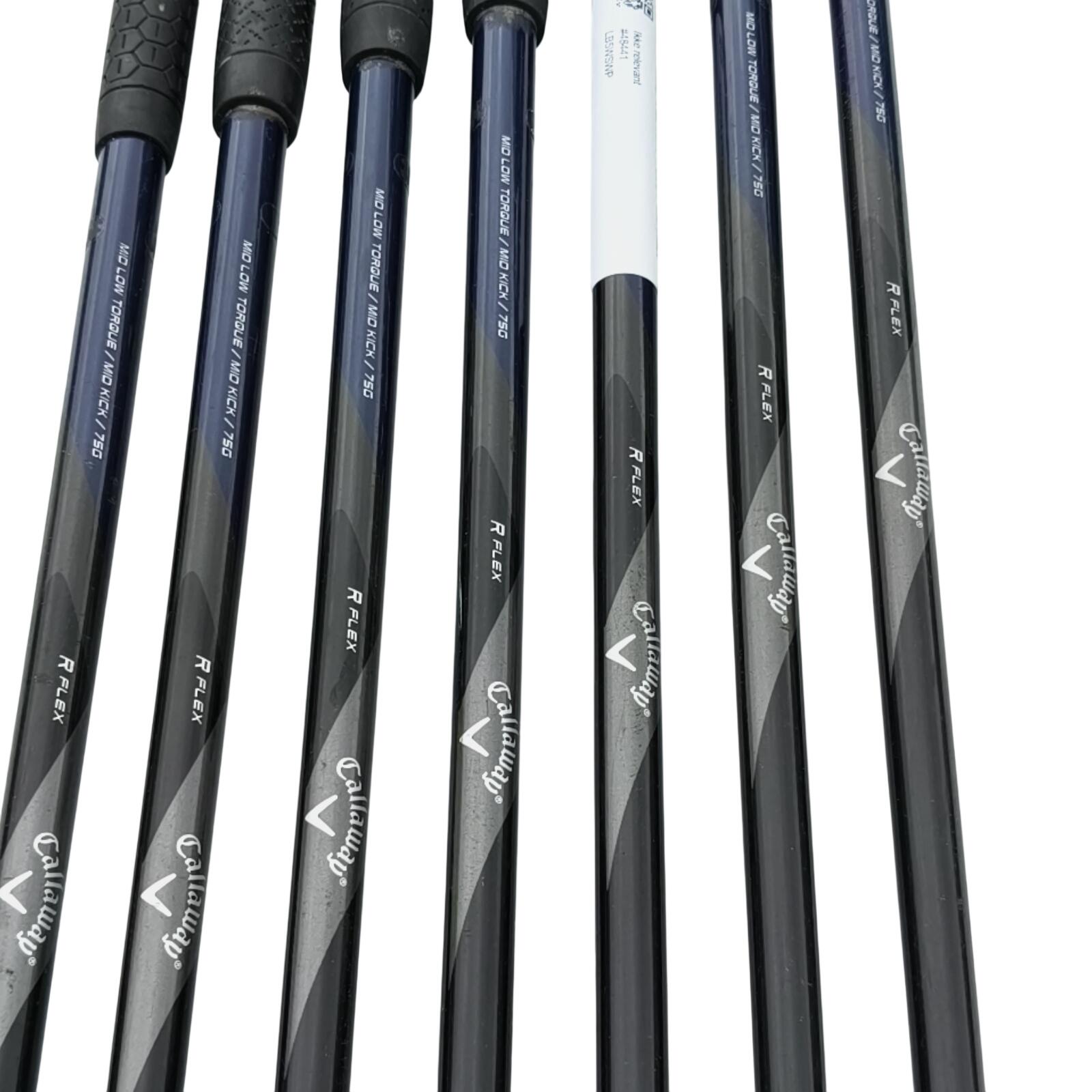 Callaway X22 IJzerset / 5-PW+SW / Flex Regular / Grafiet 4/7
