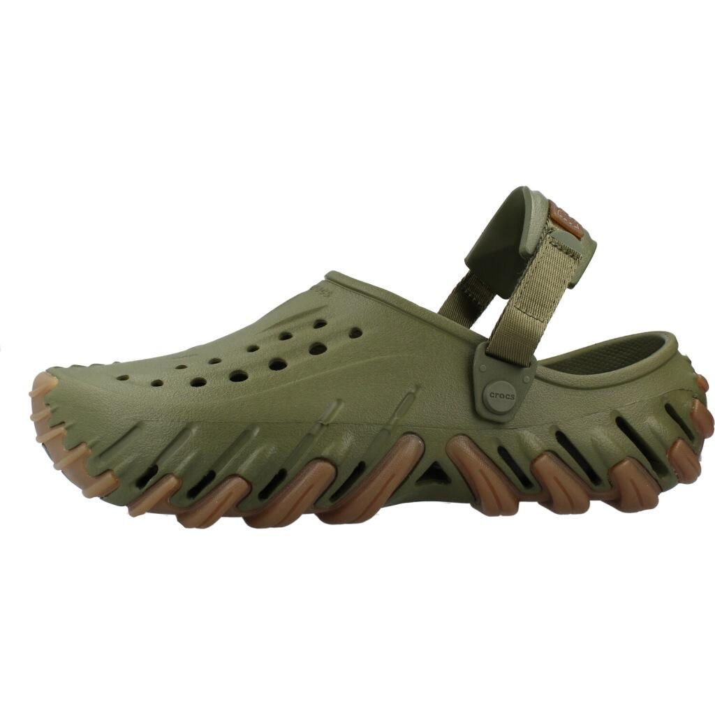 Sandały CROCS SANDALIA ECHO GUM RO CLOG Zielony 2/5