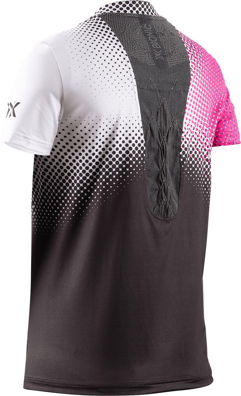 X-Bionic Corefusion Run Pink/White Women's Jersey met korte mouwen 2/2