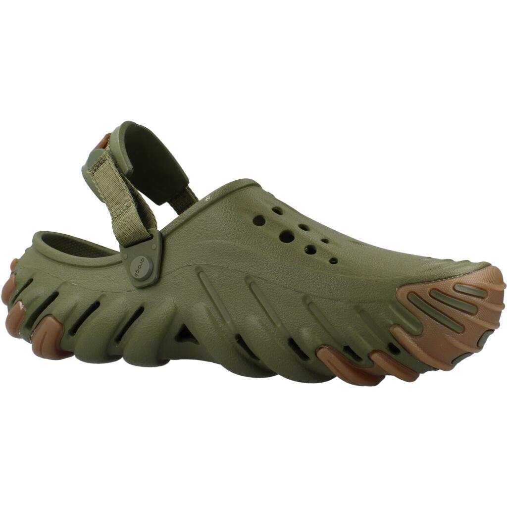 Sandały CROCS SANDALIA ECHO GUM RO CLOG Zielony 5/5