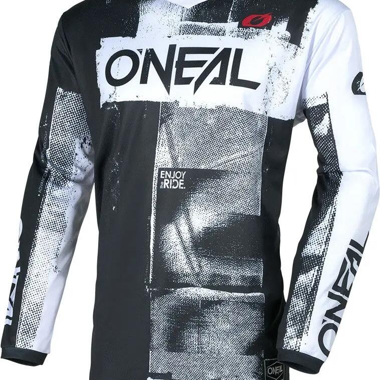 Men's O'Neal Element Roller Black/White Long Sleeve Jersey
