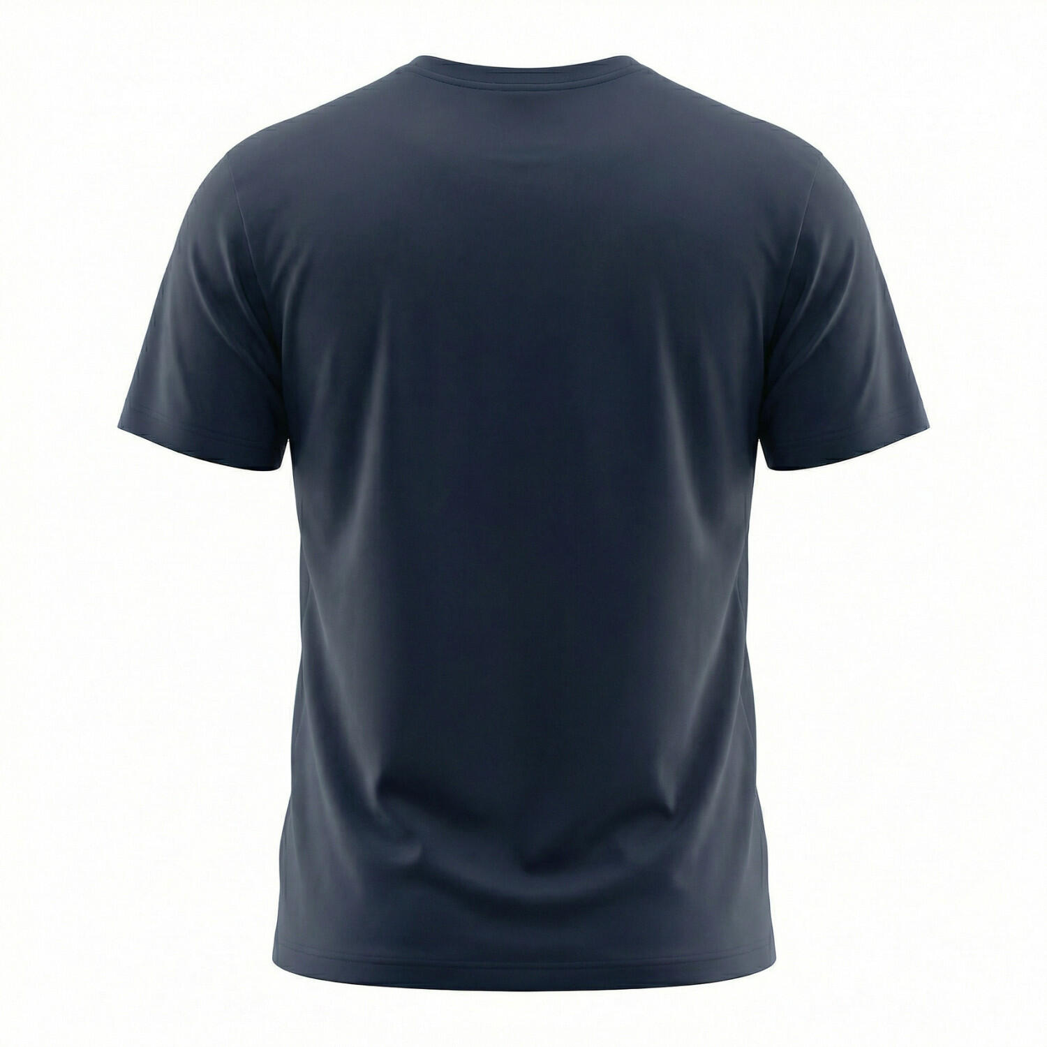Tee shirt homme col rond en coton 160GSM et logo imprimé 729280 2/3