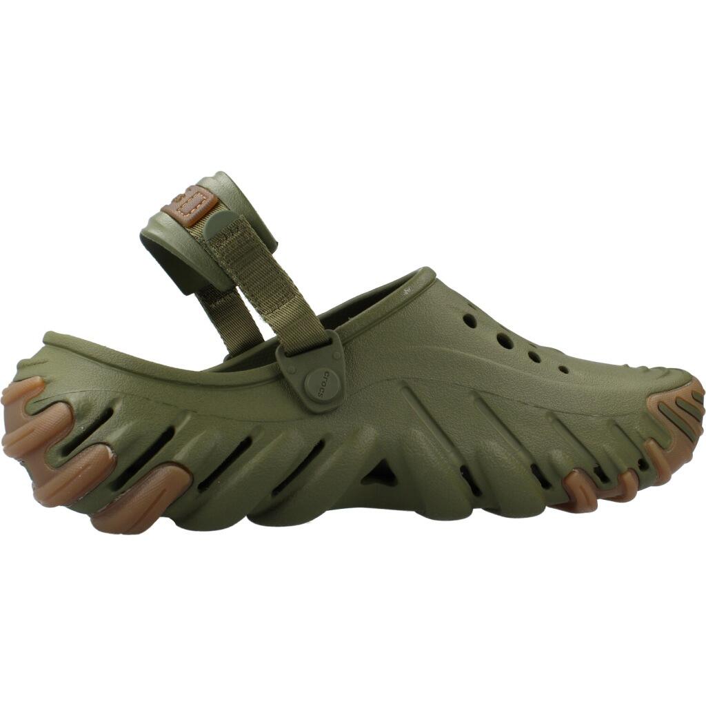 Sandały CROCS SANDALIA ECHO GUM RO CLOG Zielony 4/5