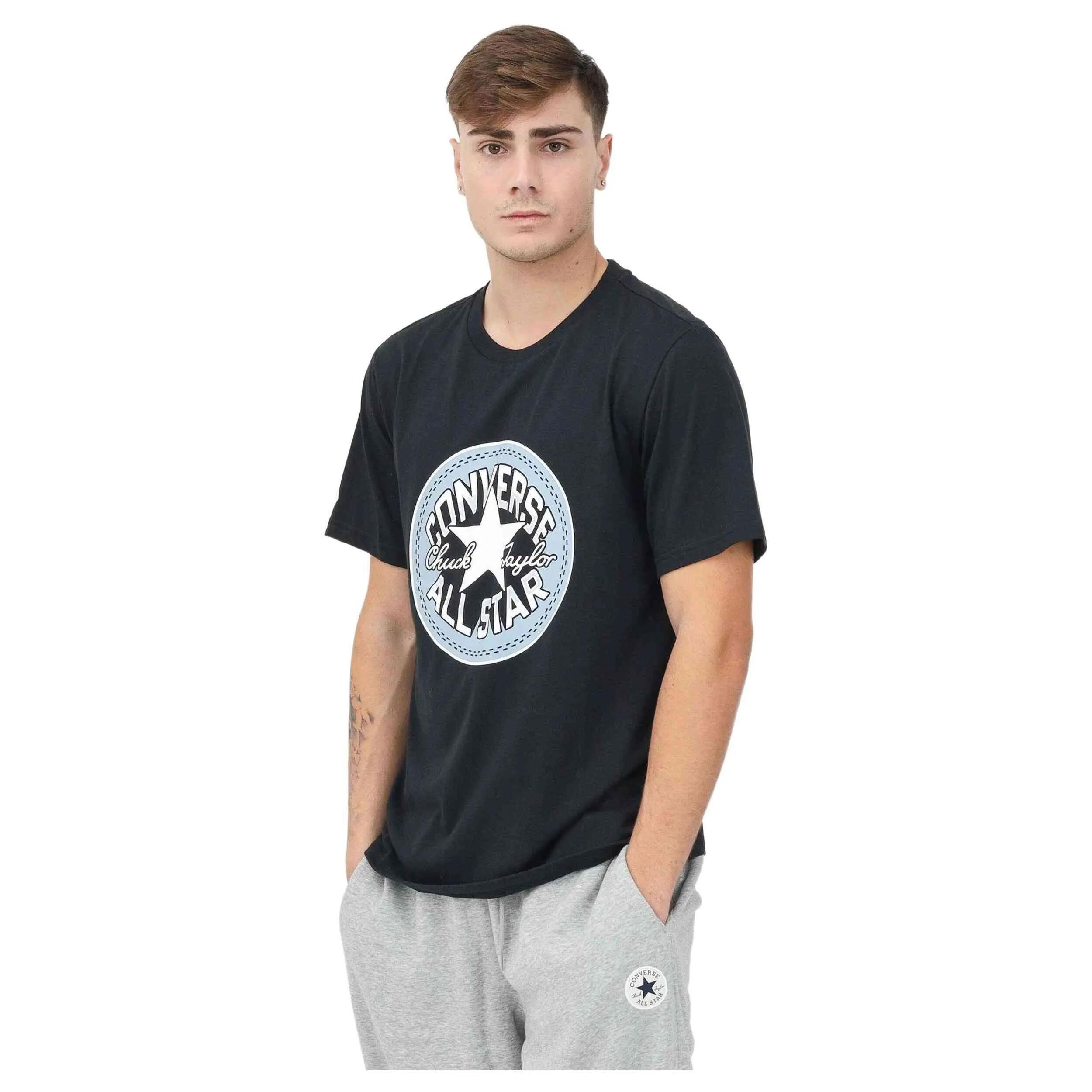 T-shirt met korte mouwen Converse model 10027109-A02 voor mannen 2/3