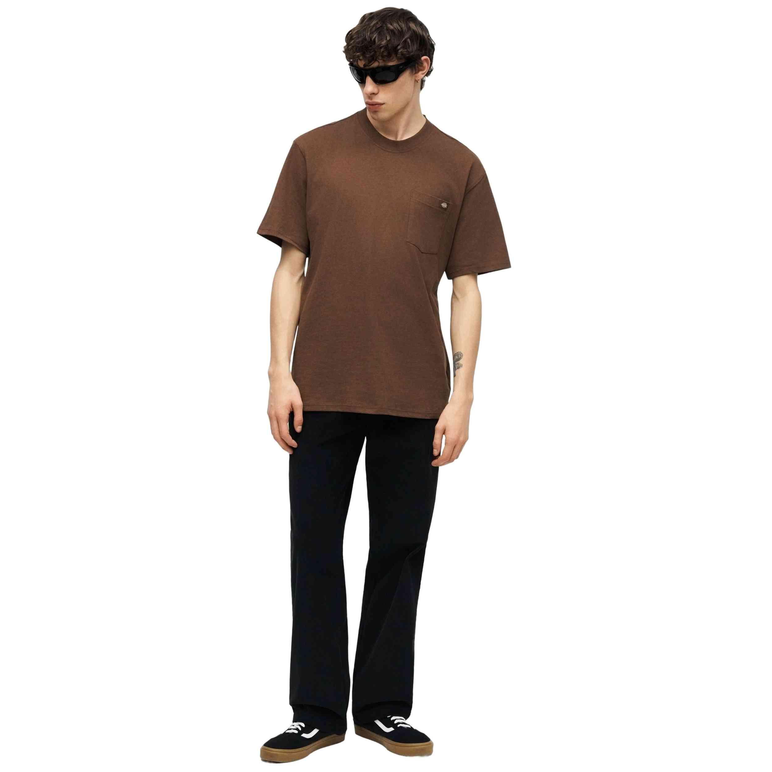 T-shirt Dickies modèle Luray Pocket Tee pour homme 3/4