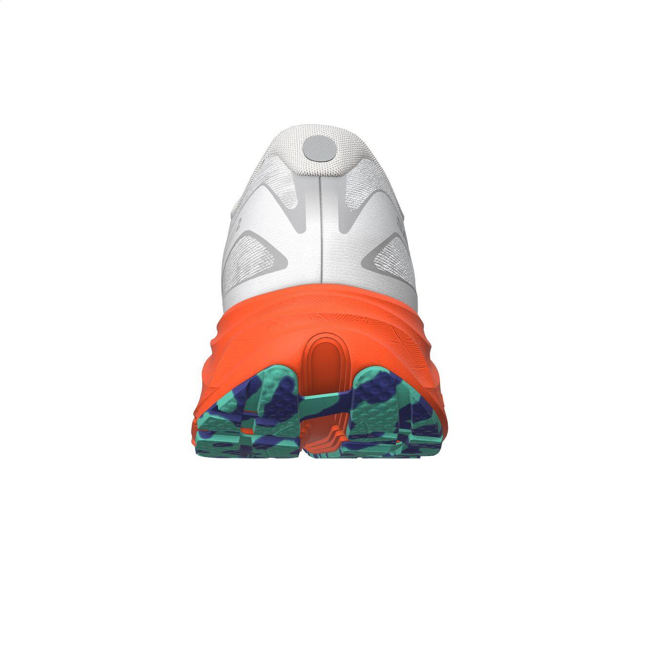 Salomon Aero Glide 2 Hardloopschoenen Wit/Oranje 5/7