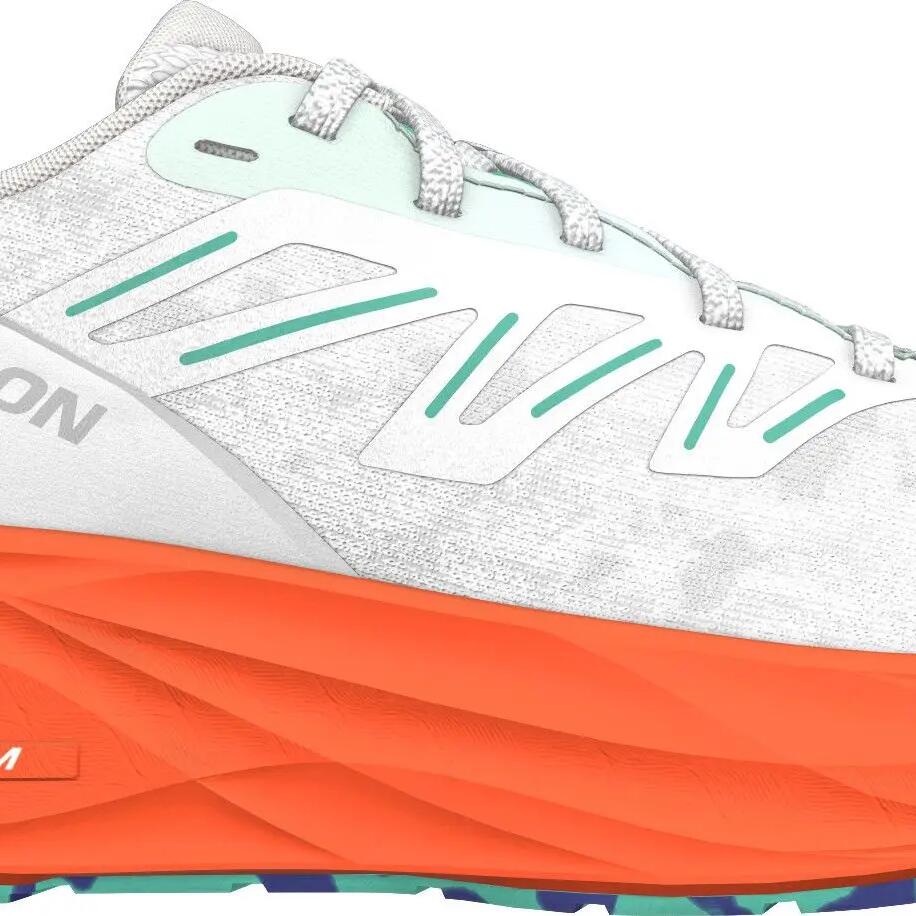 Salomon Aero Glide 2 Women's Running Shoes White/Orange