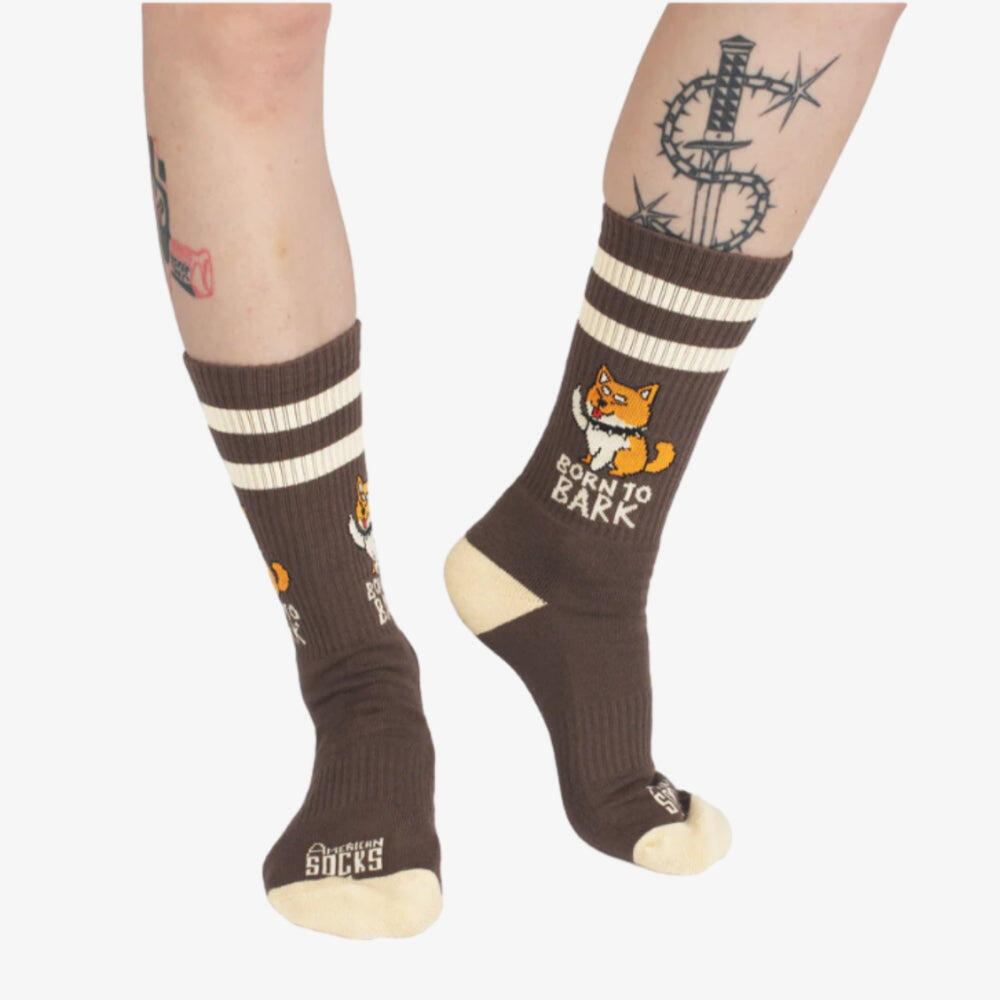Socken American Socks Born to Bark 5/7