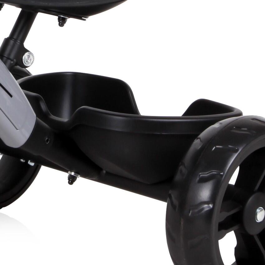 Infantil Paseo Triciclo DALLAS asiento regulable ruedas EVA Red 5/5