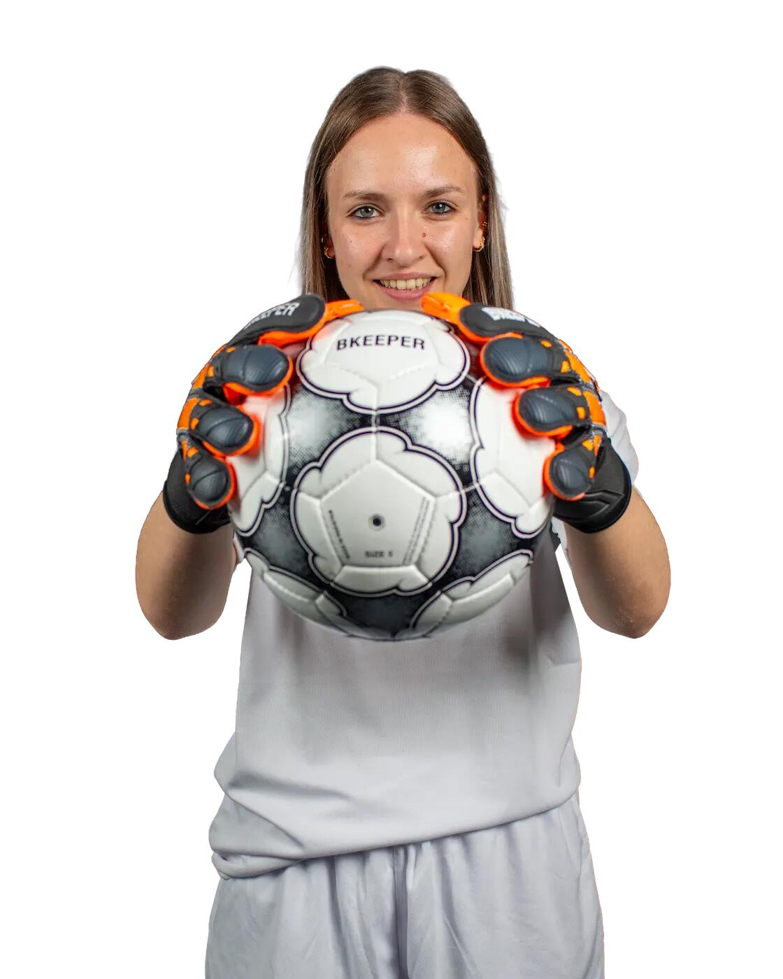 Guanti da portiere junior Asuna #25 arancioni 6/6