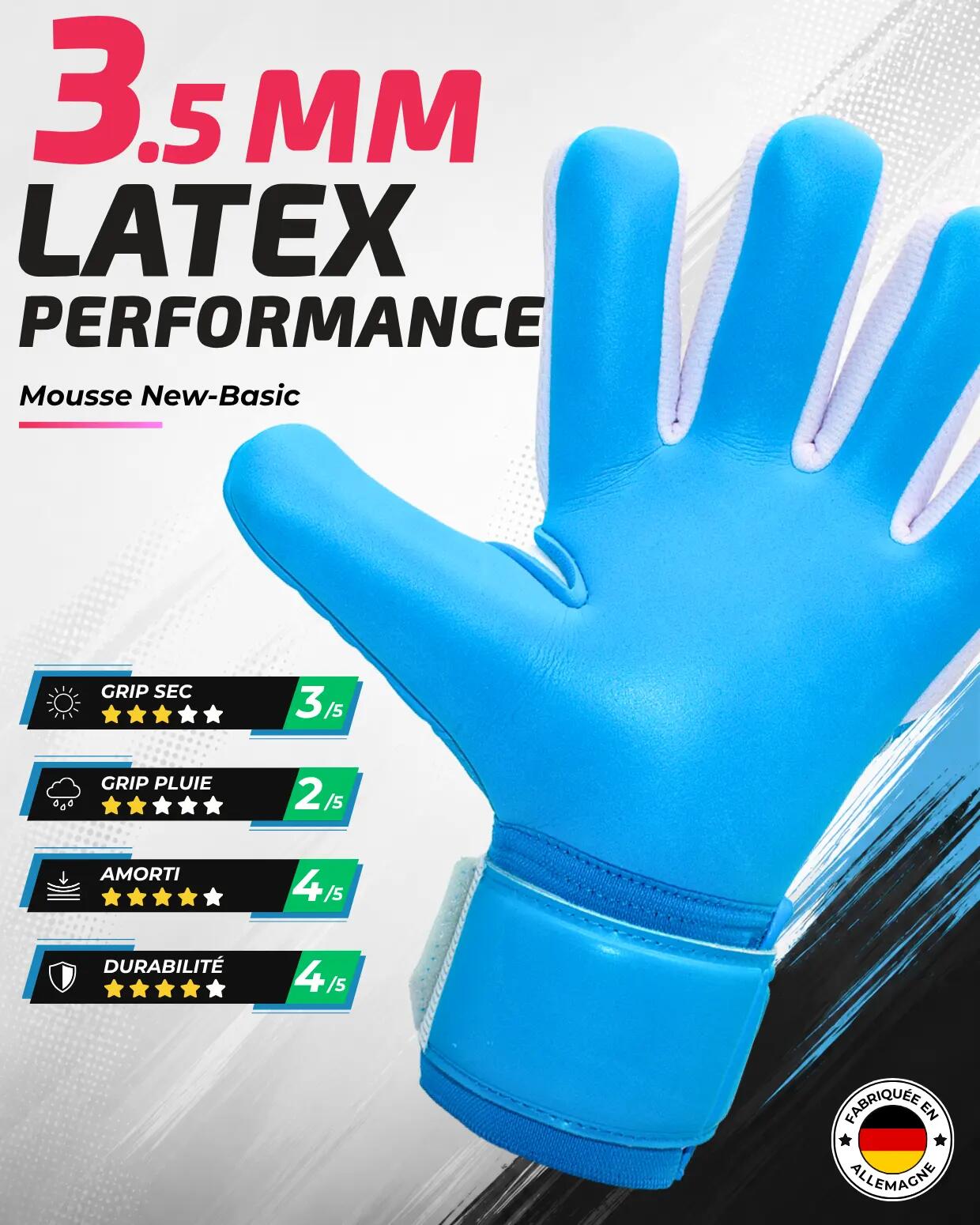 Gants de gardien de but junior Flash #26 Blue 4/7