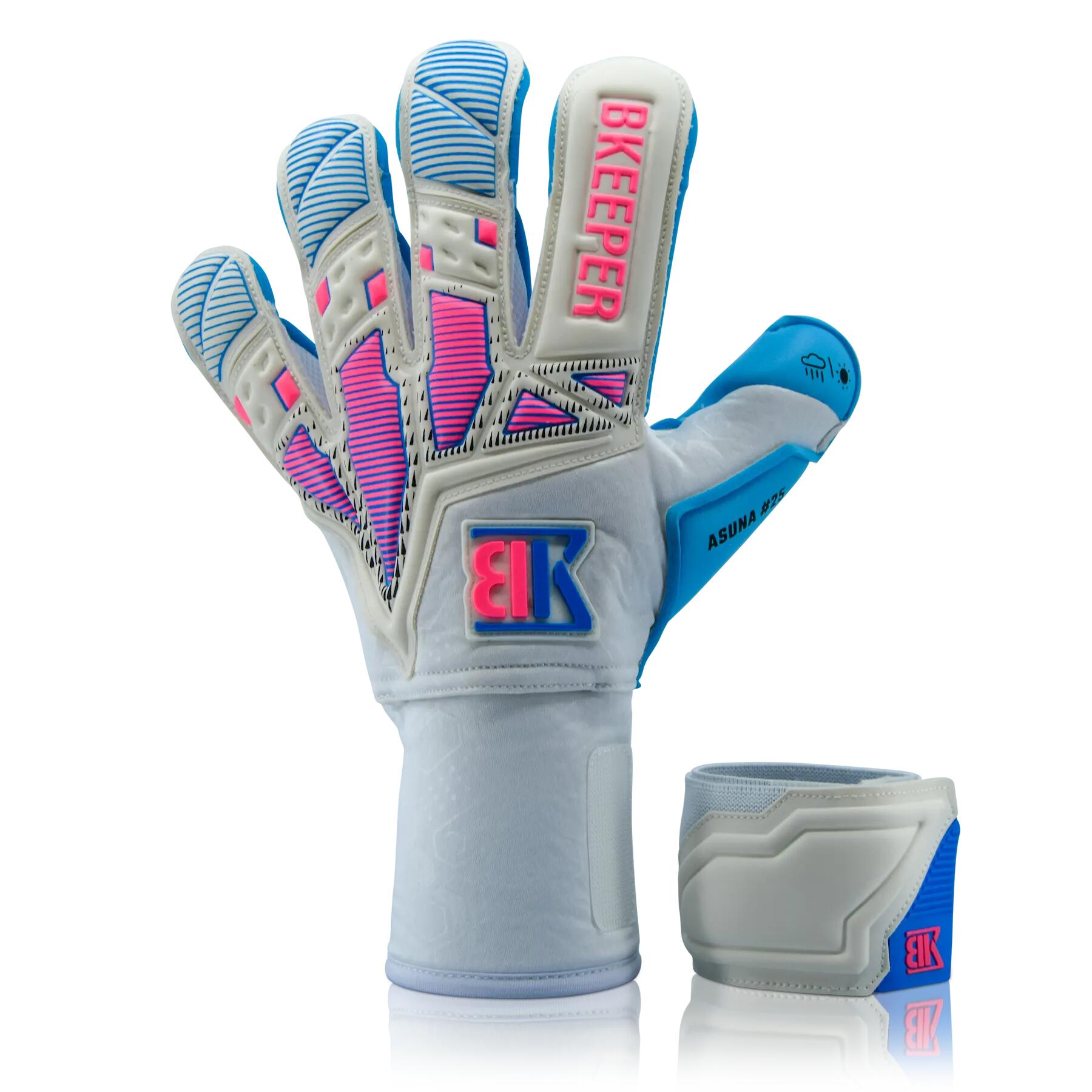 Guanti da portiere junior Asuna #25 Aqua 6/6