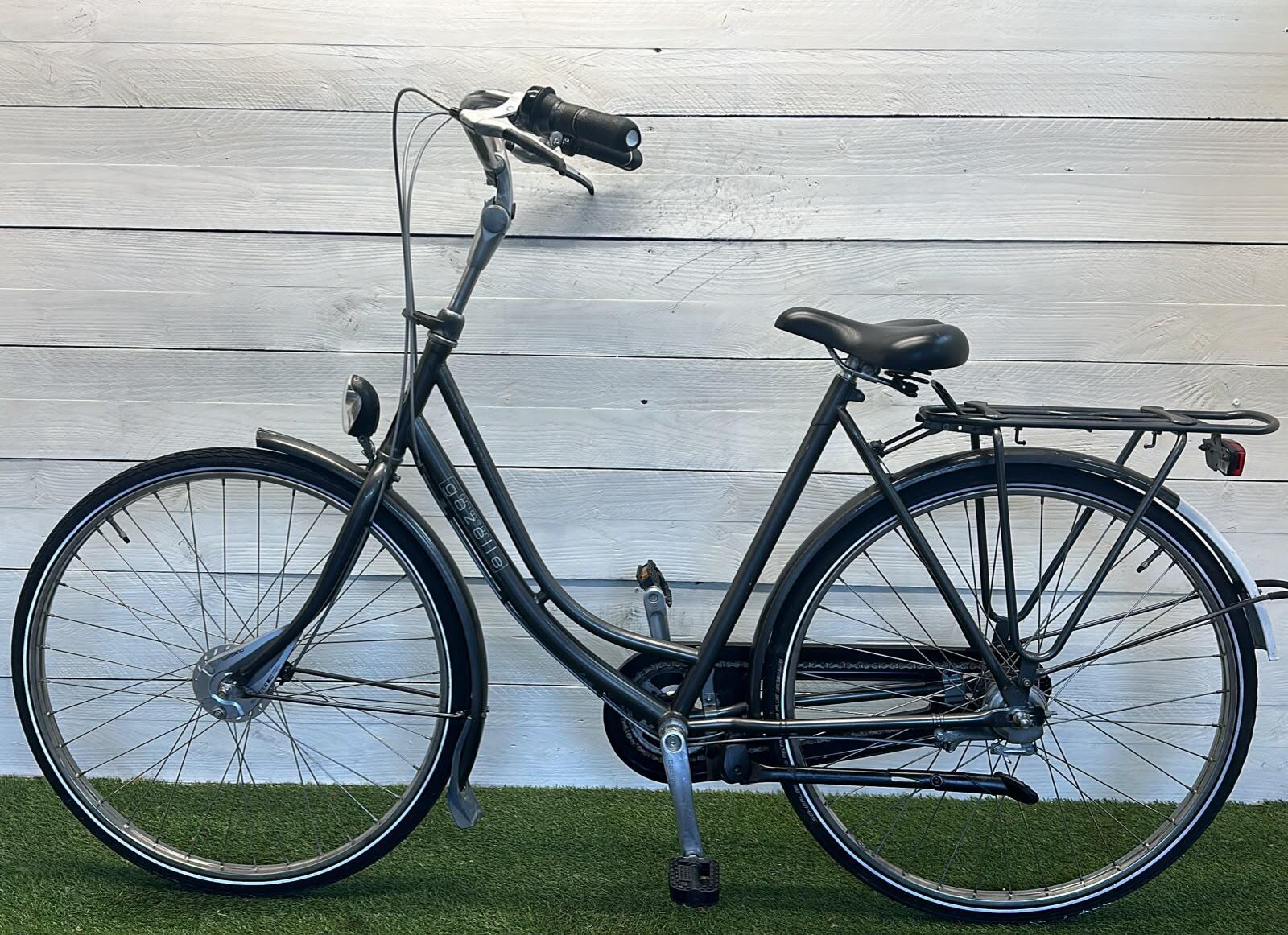 Gazelle stadsfiets 57 cm - 3 versnellingen, grijs 3/3