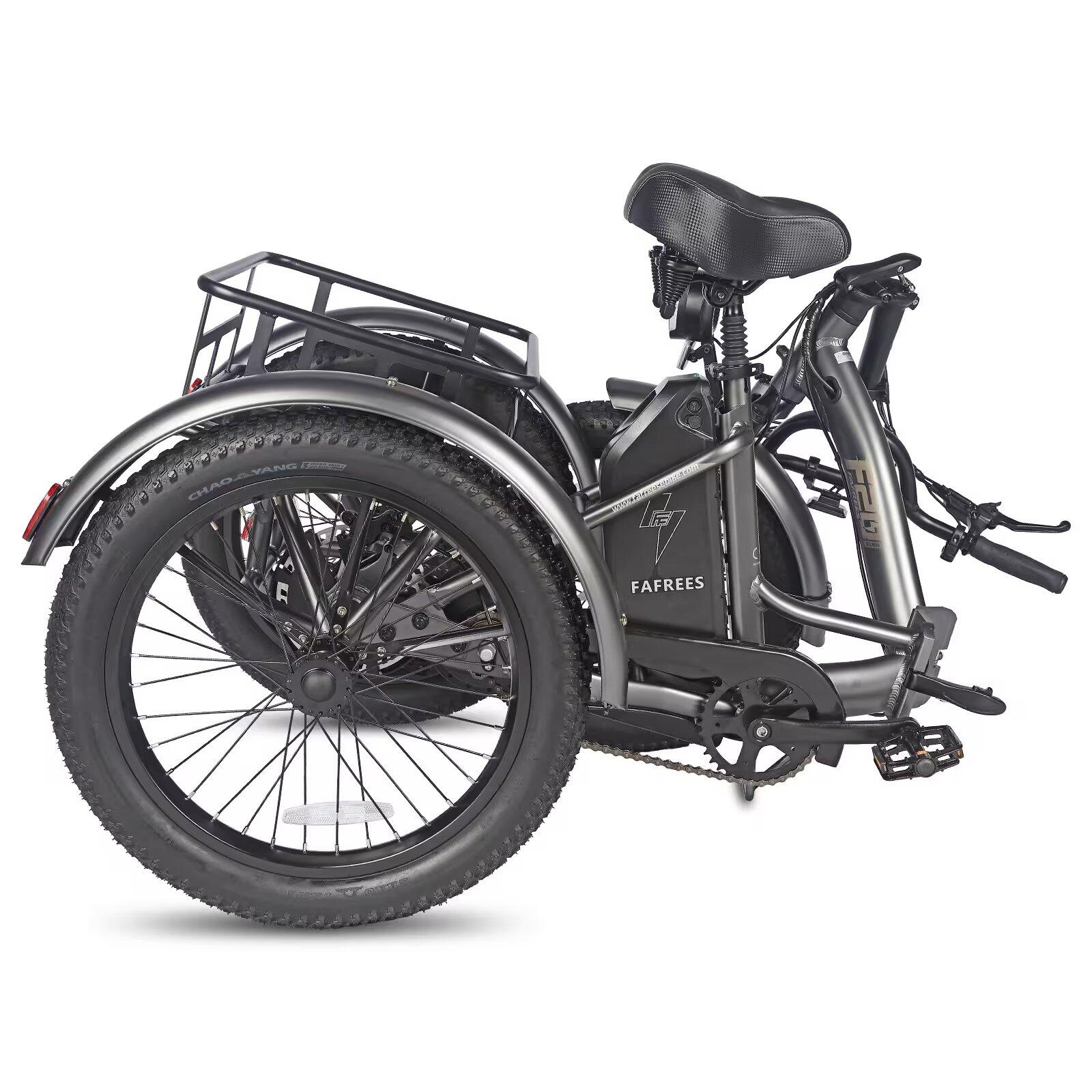 Trike cargo électrique pliant City Cycling Unisex 250W 48V 20Ah IPX5 F20 Mate 3/6