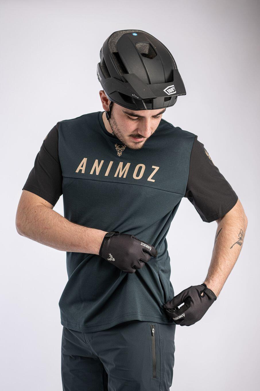 Maillot de manga corta Animoz Wild Gris oscuro 2/6