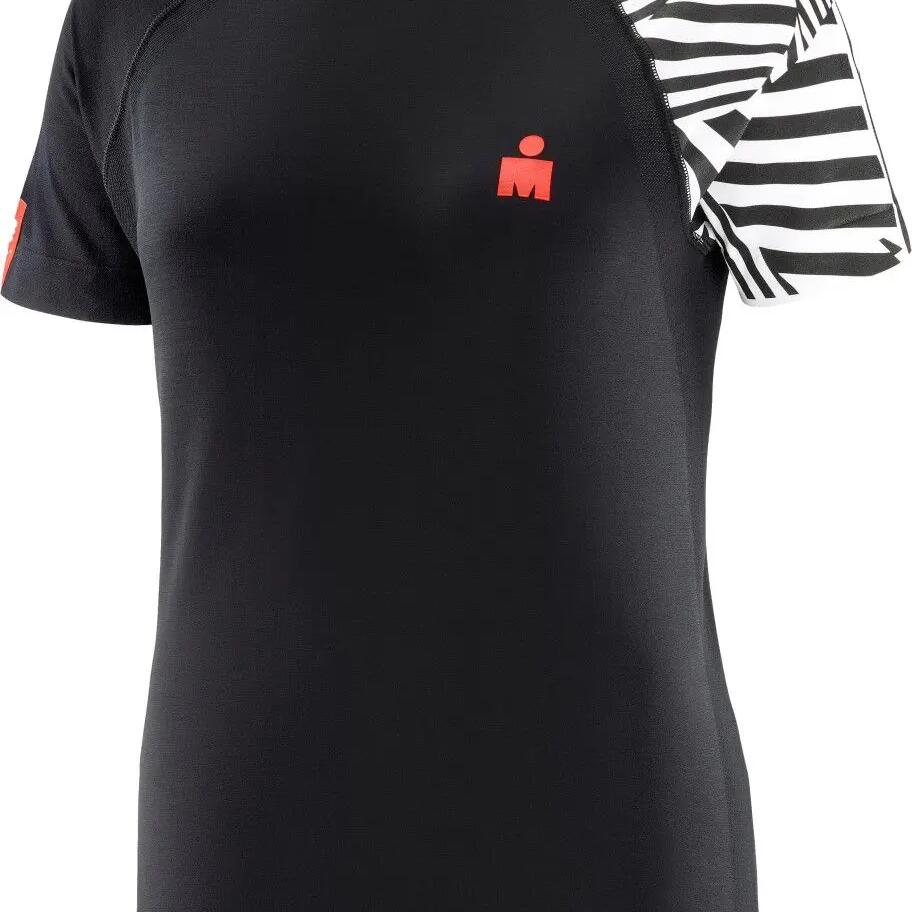 Compressport Women's IronMan Dazzle Black/White Short Sleeve Jersey