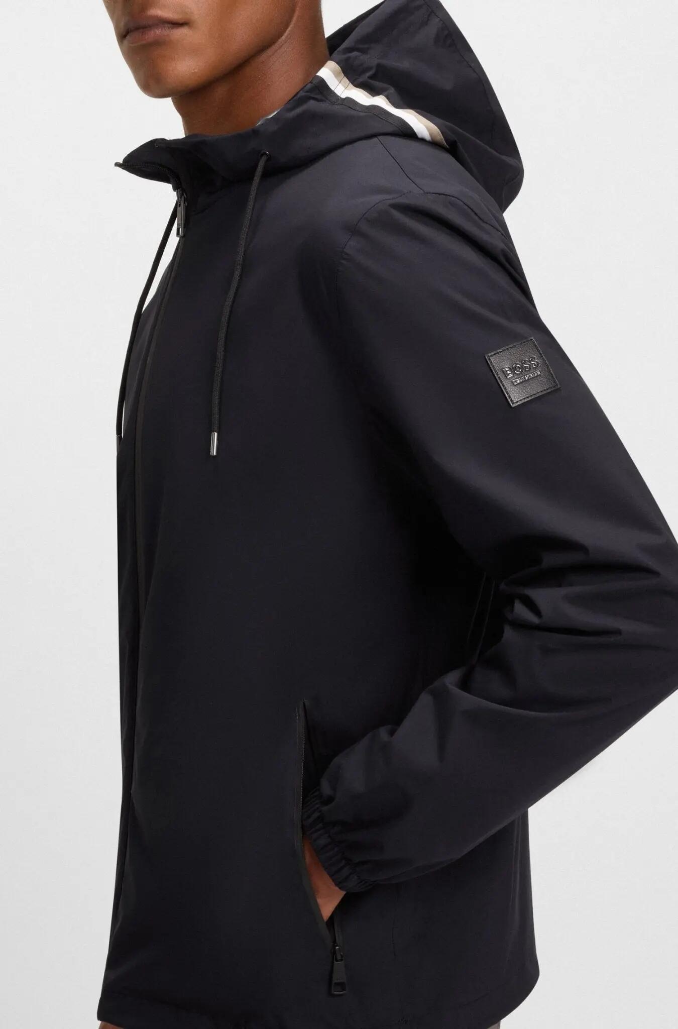 Boss Equestrian Rex Regenjas Heren Zwart - 7/7