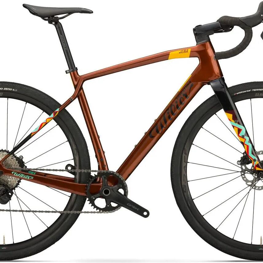 Wilier Triestina Jena Gravel Bike Shimano GRX 12S 700 mm Patterned Bronze 2024