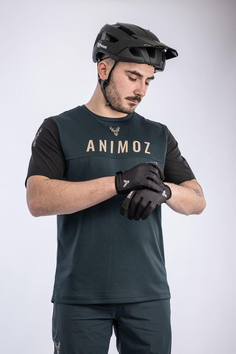 Maillot de manga corta Animoz Wild Gris oscuro 4/6