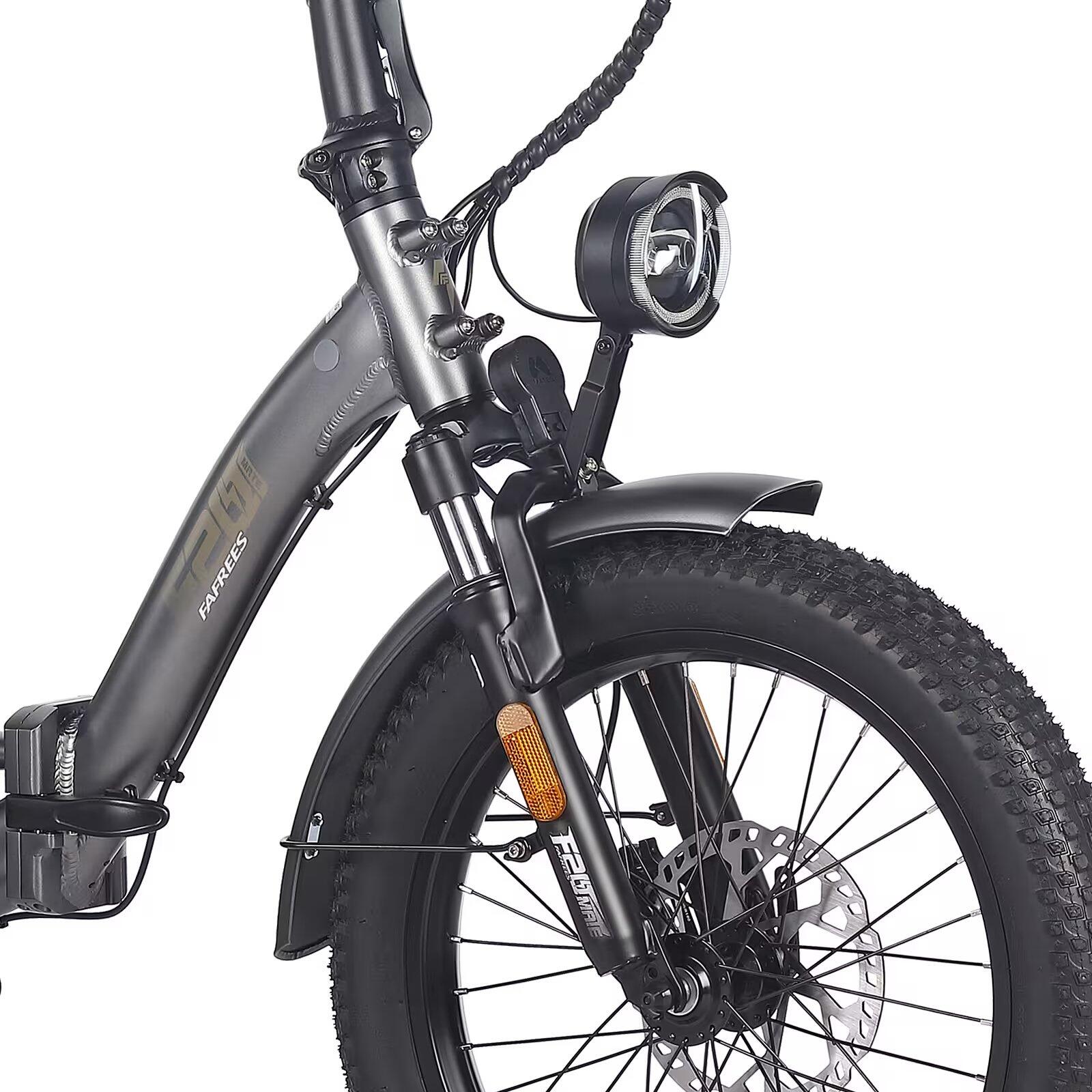 Trike cargo électrique pliant City Cycling Unisex 250W 48V 20Ah IPX5 F20 Mate 5/6
