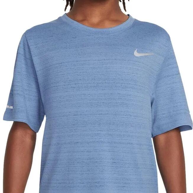 Nike Dri-Fit Miler short sleeve jersey Blue Boy