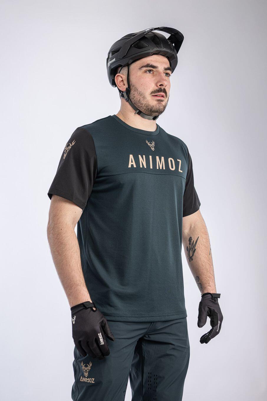 Maillot de manga corta Animoz Wild Gris oscuro 6/6