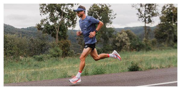 Compressport Performance Jersey met korte mouwen Blauw Heren 7/7