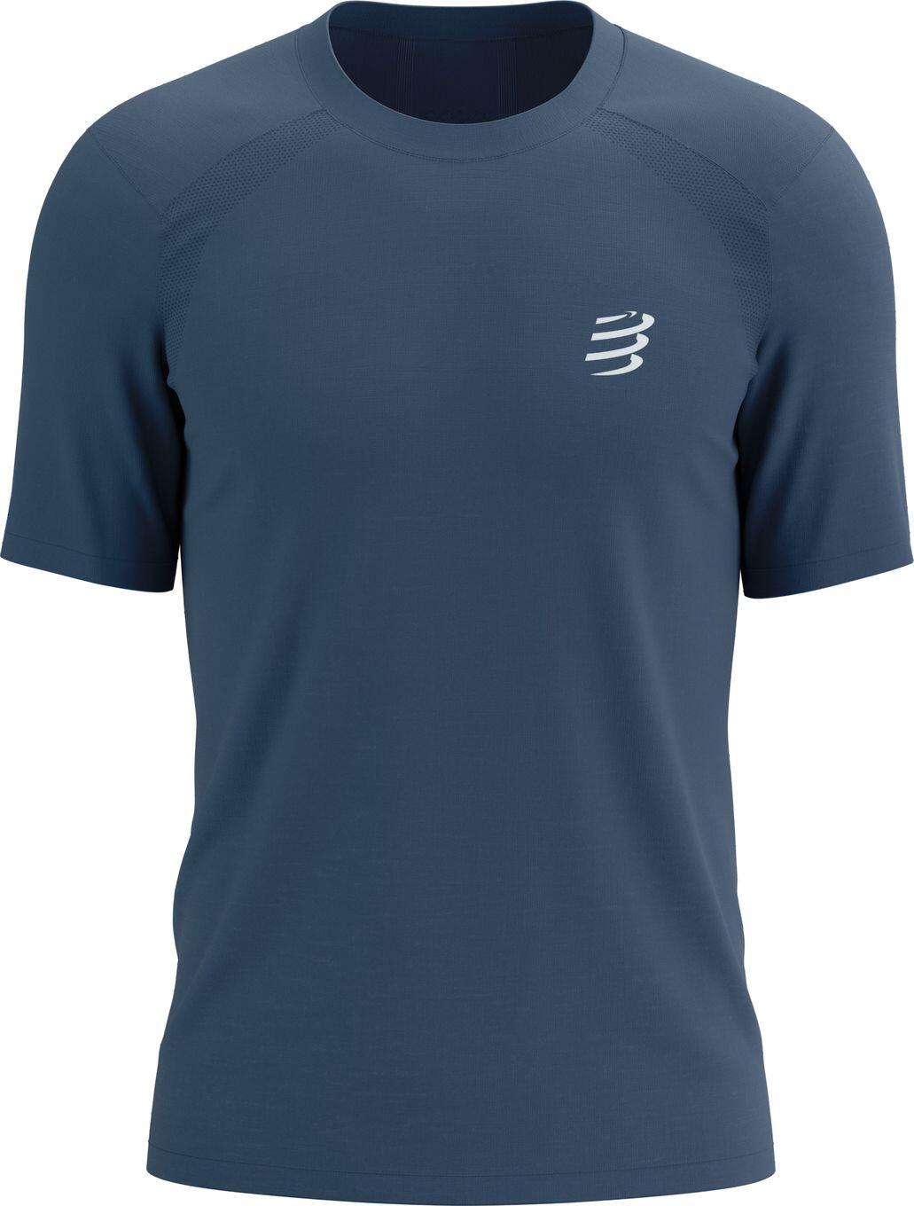 Compressport Performance Jersey met korte mouwen Blauw Heren 5/7