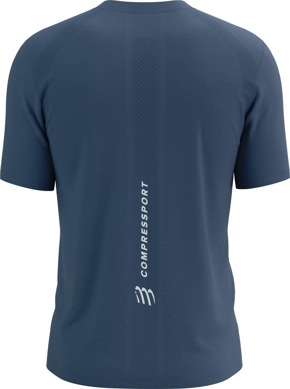 Compressport Performance Jersey met korte mouwen Blauw Heren 6/7
