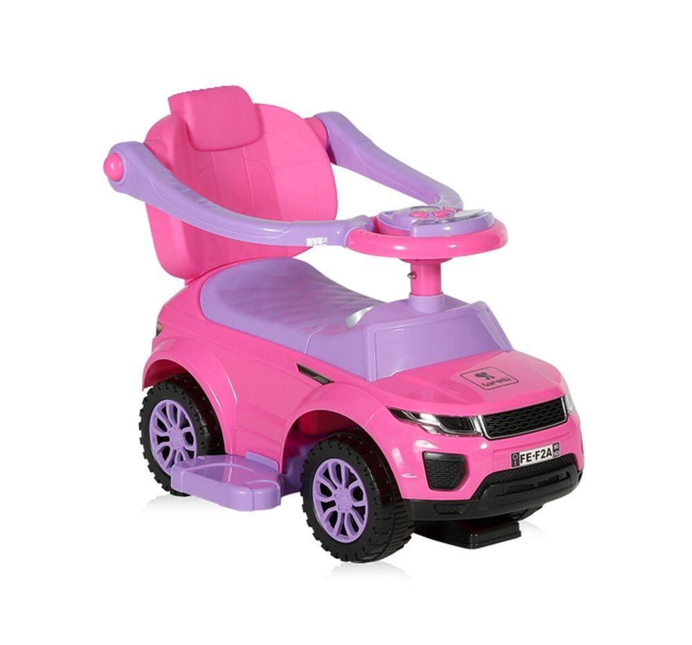 Infantil Paseo Correpasillos OFF ROAD empuje parental luces sonidos Pink 2/3