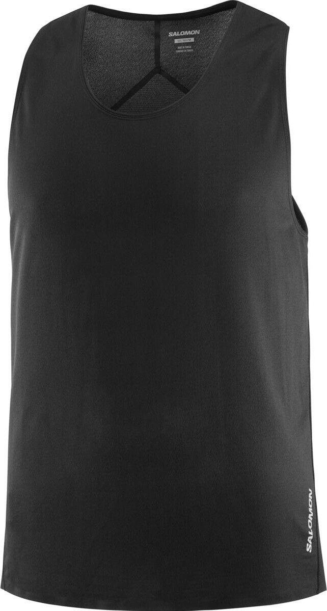 Salomon Sense Aero Tank Top Schwarz Herren 3/4